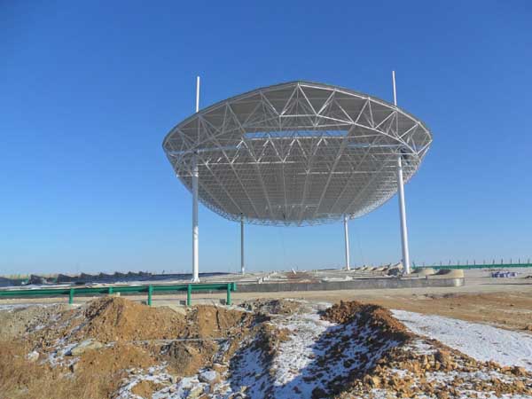 建阳加油站网架工程